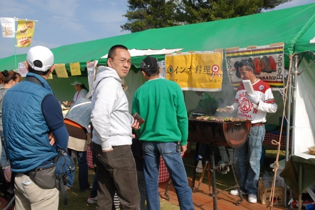 インカ料理　串焼き肉が人気