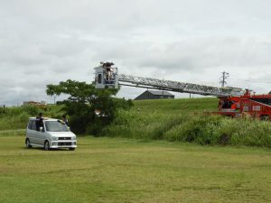 車からの救助訓練１